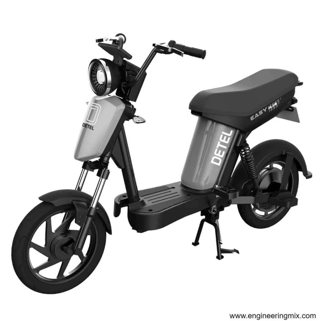 Detel Easy Plus Gunmetal e-bike