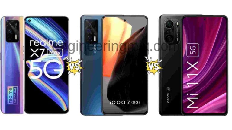 Which are Better Devices? Realme X7 Max 5G vs Mi 11X vs Iqoo7 5G