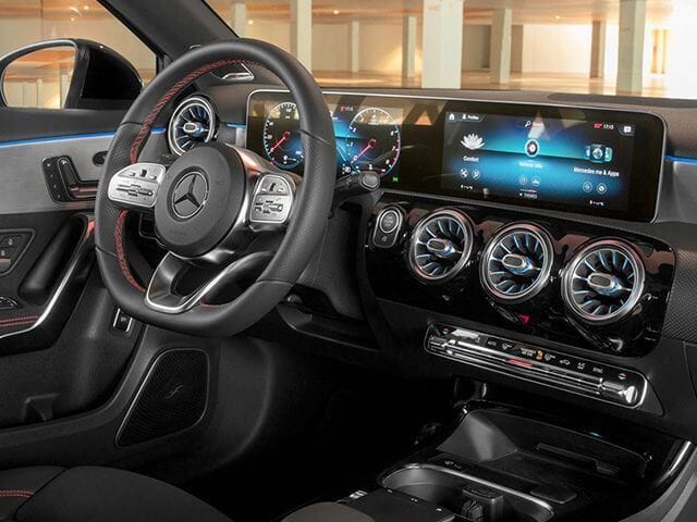 mercedes a class sedan speakers Mercedes