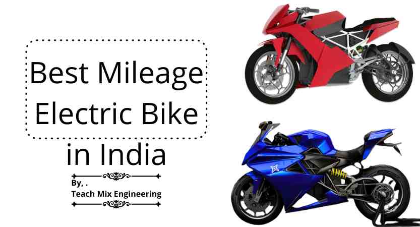 electric bike with best mileage