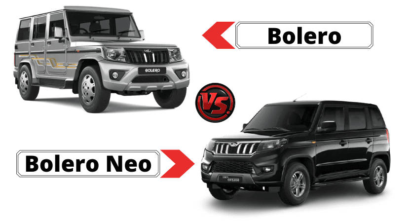 Mahindra Bolero Neo vs Mahindra Bolero Mahindra Bolero Neo vs Bolero