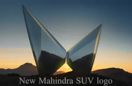 New Mahindra SUV logo, see the new logo on XUV700 Mahindra SUV logo