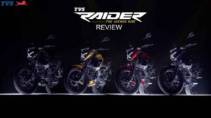 TVS Raider 125 test ride audit review TVS Raider