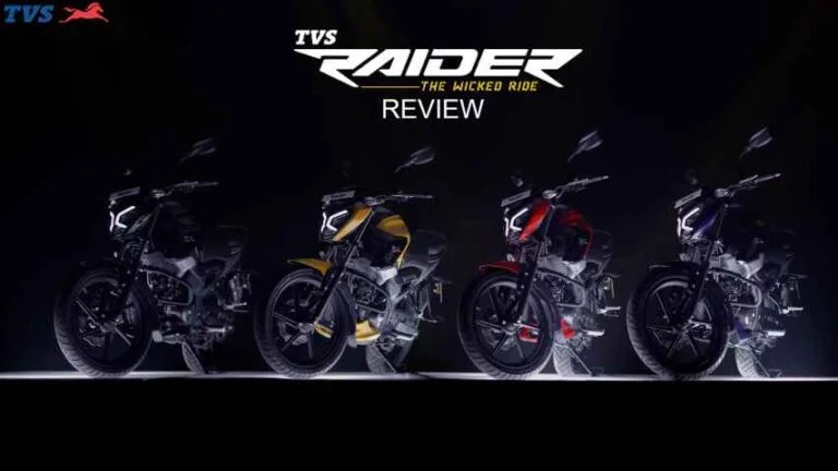 TVS Raider 125 test ride audit review TVS Raider