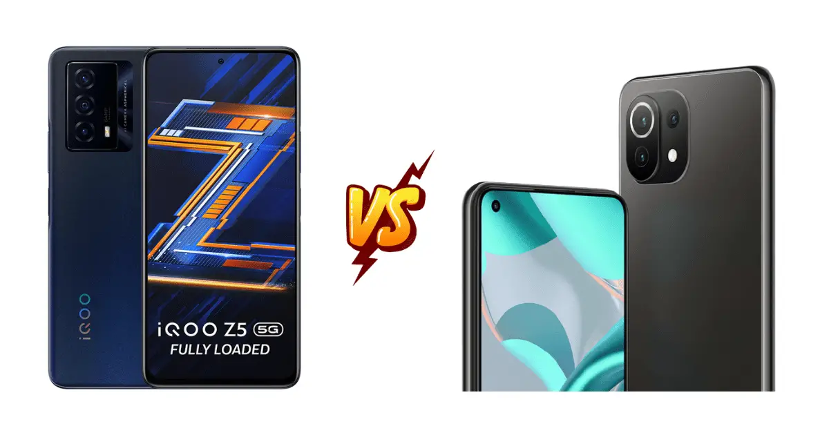 iQOO Z5 VS Xiaomi 11 Lite NE 5G
