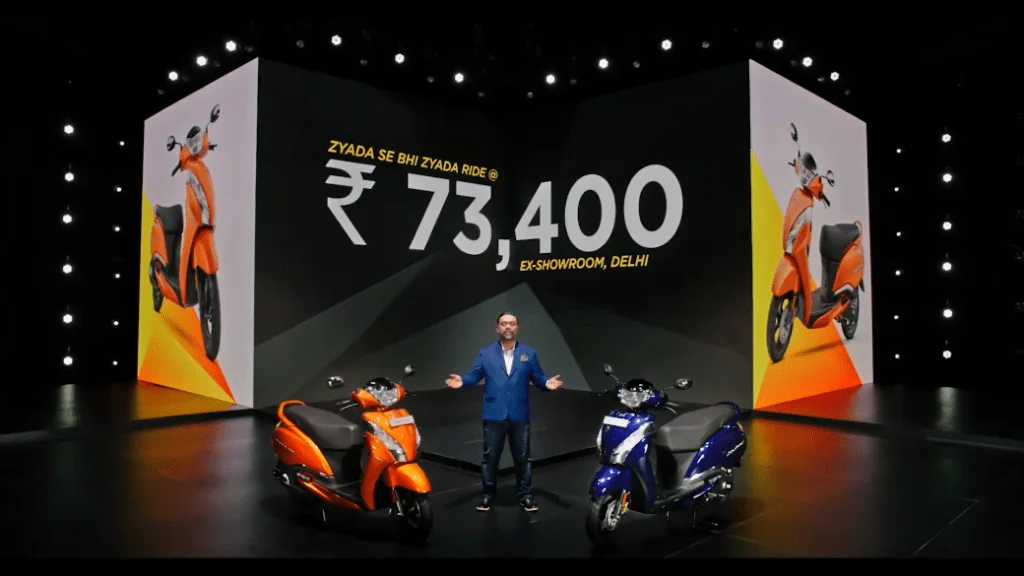 TVS Jupiter 125 dispatched from Rs 73,400 TVS 1024x576