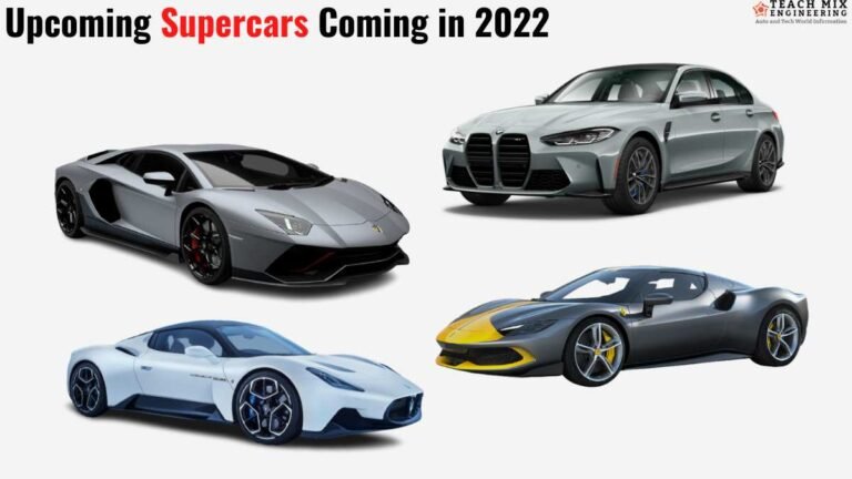 Top 10 Upcoming Supercars Coming in 2022 Super-cars in 2022