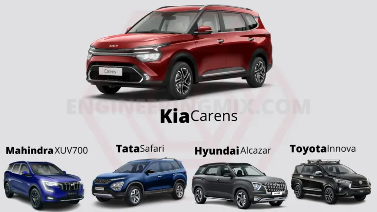 Kia Carens vs Safari vs Alcazar vs XUV700 | Which is better Kia Carens