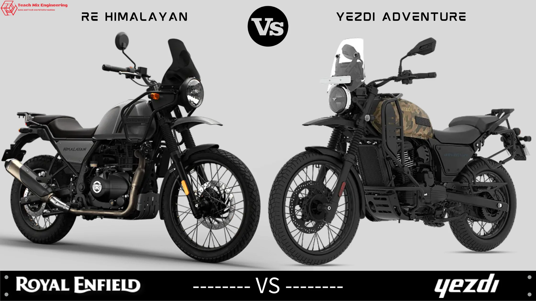 Yezdi Adventure vs Royal Enfield Himalayan Yezdi Adventure vs Royal Enfield Himalayan