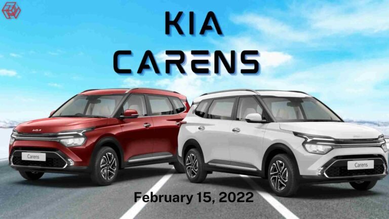 The launch date for the Kia Carens in India has been announced carens