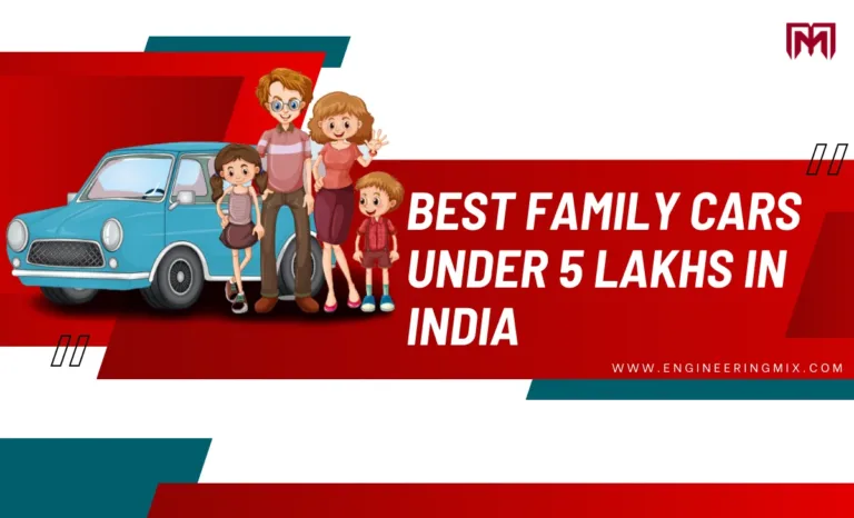 Best Family Cars Under 5 Lakhs in India for 2023 Best Family Cars Under 5 Lakhs in India