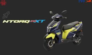 The new TVS Ntorq 125 XT is priced at Rs 1.03 lakh in India TVS Ntorq 125 XT