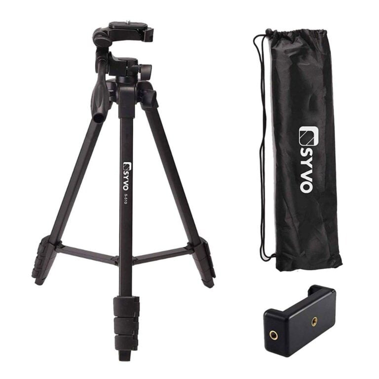 A 55-inch Syvo S-510 PRO aluminum tripod tripod
