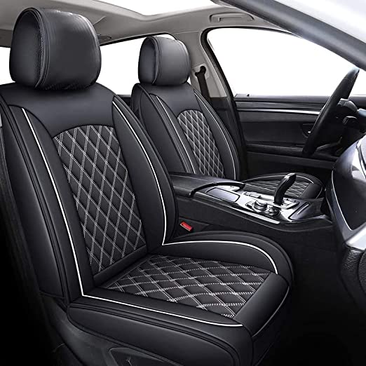 Nappa Leather Car Seat Covers For 2022 Maruti New Baleno Teach Mix
