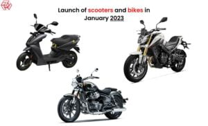 Launch of scooters and bikes in January 2023