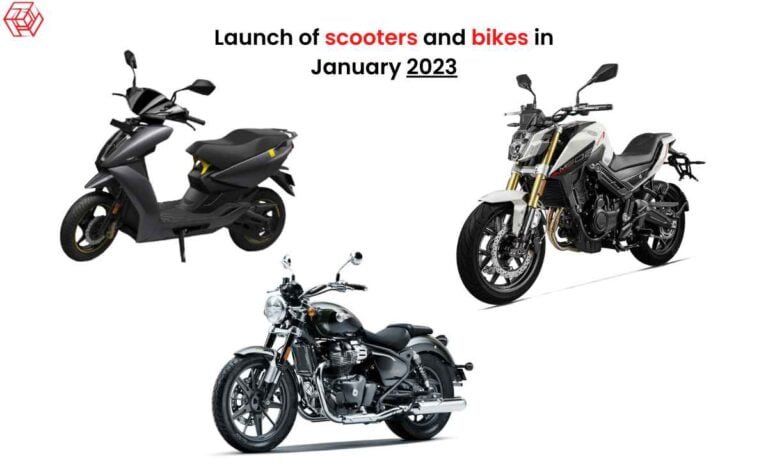 Launch of scooters and bikes in January 2023 Launch of scooters and bikes in January 2023