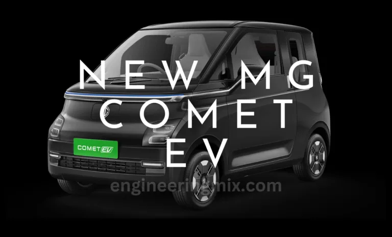 New MG Comet EV released for Rs 7.98 lakh MG Comet EV