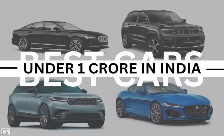 Best Cars Under 1 Crore in India