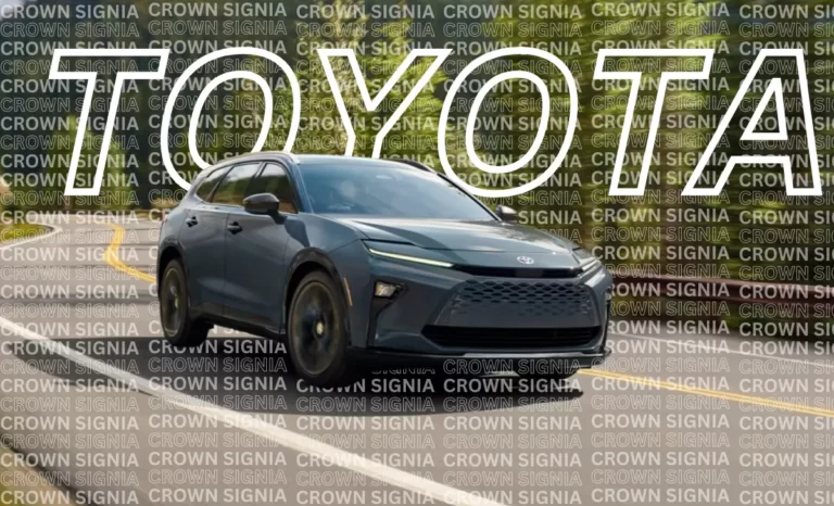 Next Generation 2025 Toyota Crown Signia Overview Toyota Crown Signia