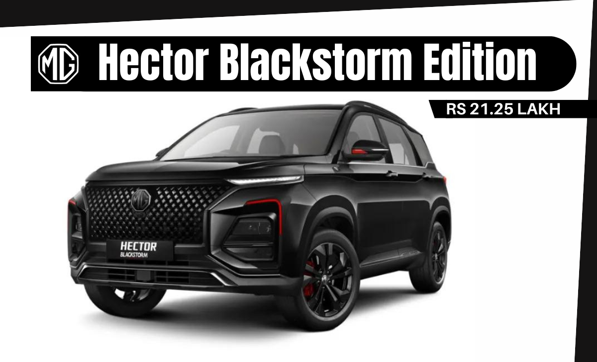 MG Hector Blackstorm Edition MG Hector Blackstorm Edition