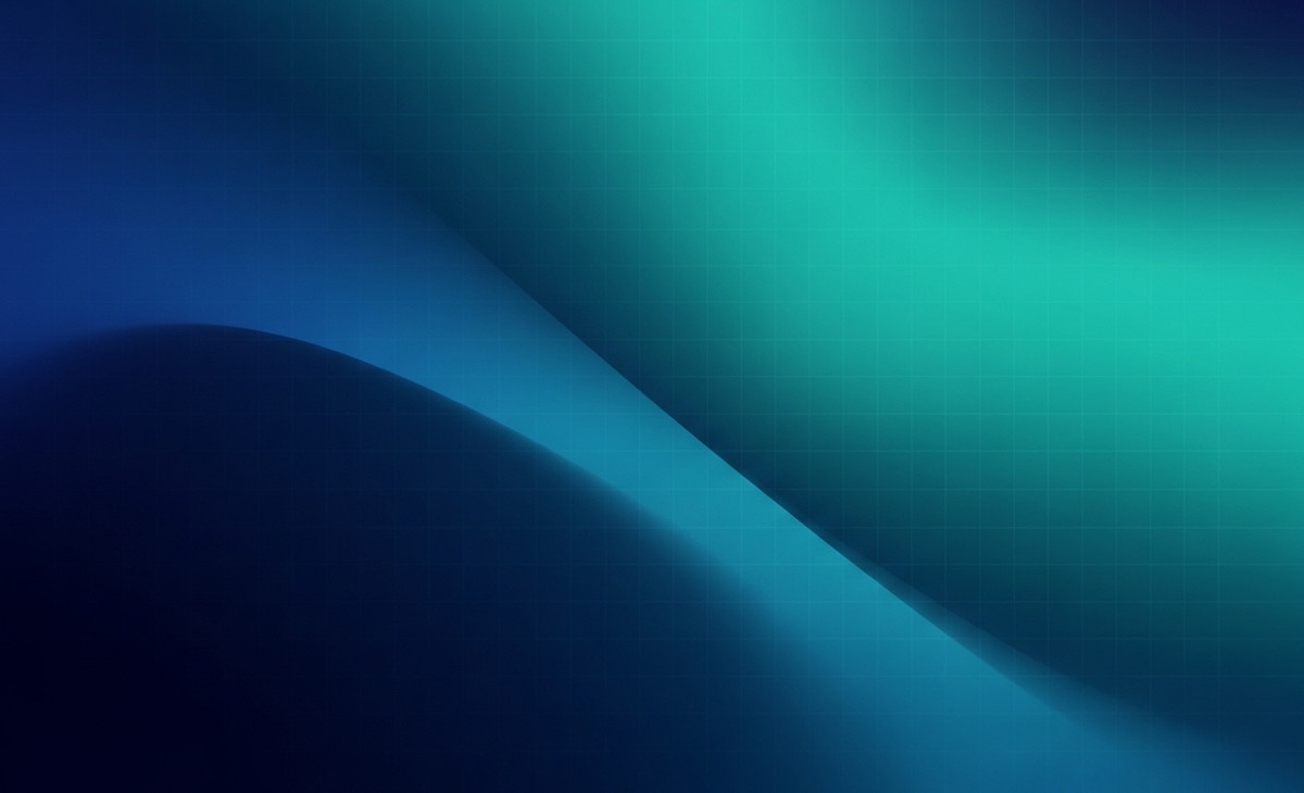 a clean gradient background with smooth transitions from dark blue to teal, with a faint grid texture for a modern engineering vibe