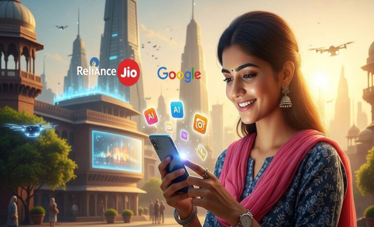 google & reliance jio's ai revolution free gemini for india!