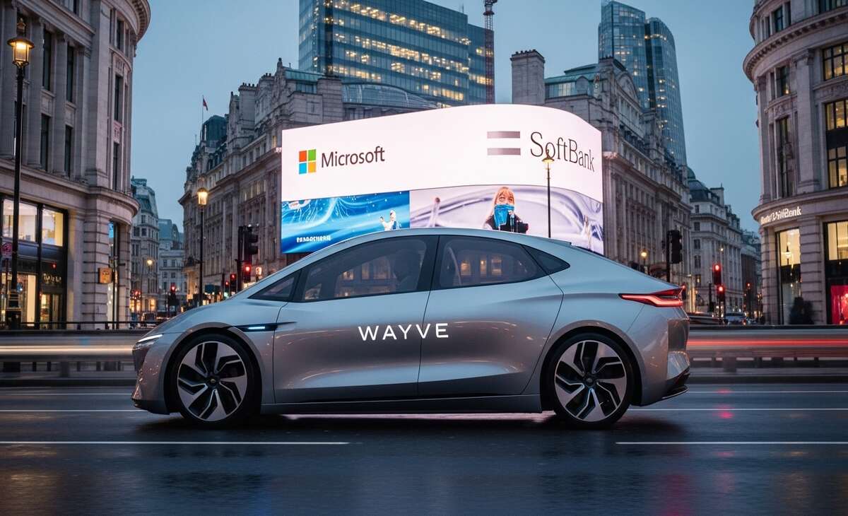 microsoft, softbank eye $2 billion investment in uk's wayve