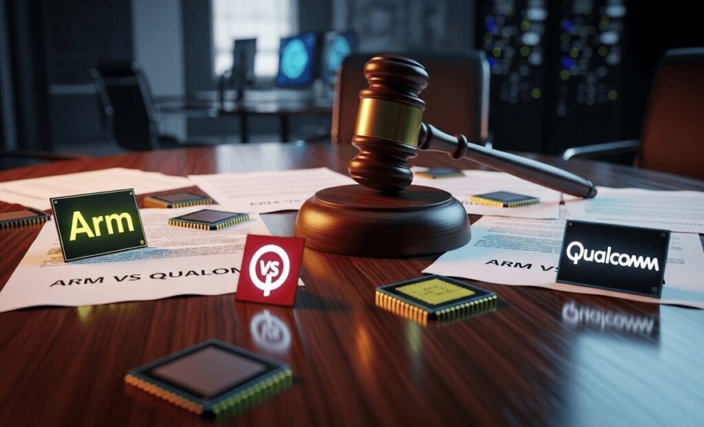 arm appeal qualcomm licensing dispute