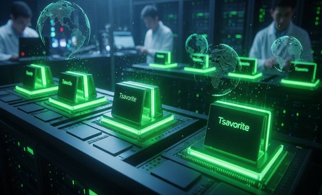 massive 100 million pre order boom tsavorite ai chips spark global rush