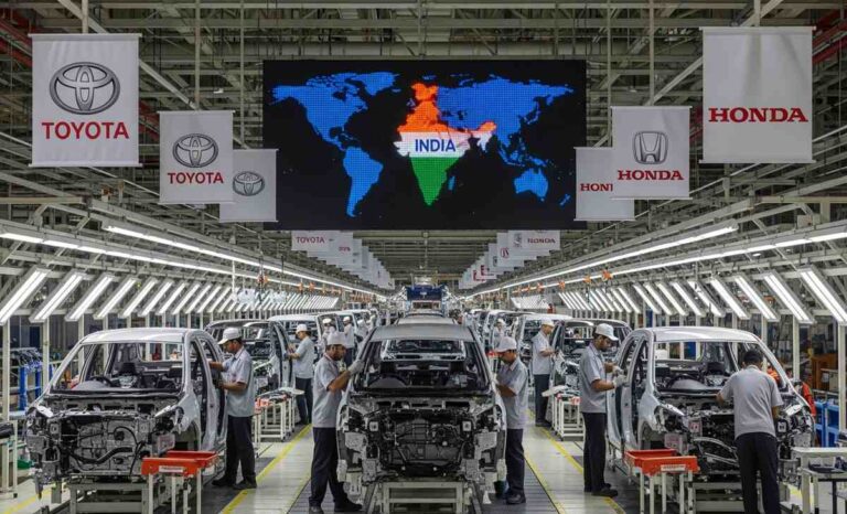 Toyota, Honda Make India Car Production Center, Leave China Behind toyota, honda shift car making to india