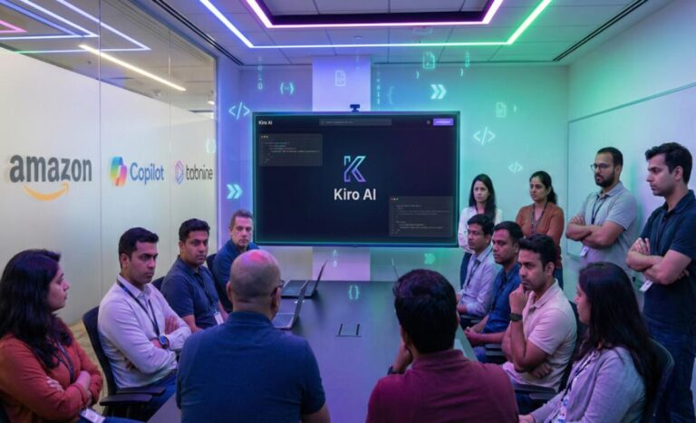 Amazon Tells Engineers: Drop Rivals, Use Only Kiro for AI Coding amazon kiro ai coding push memo