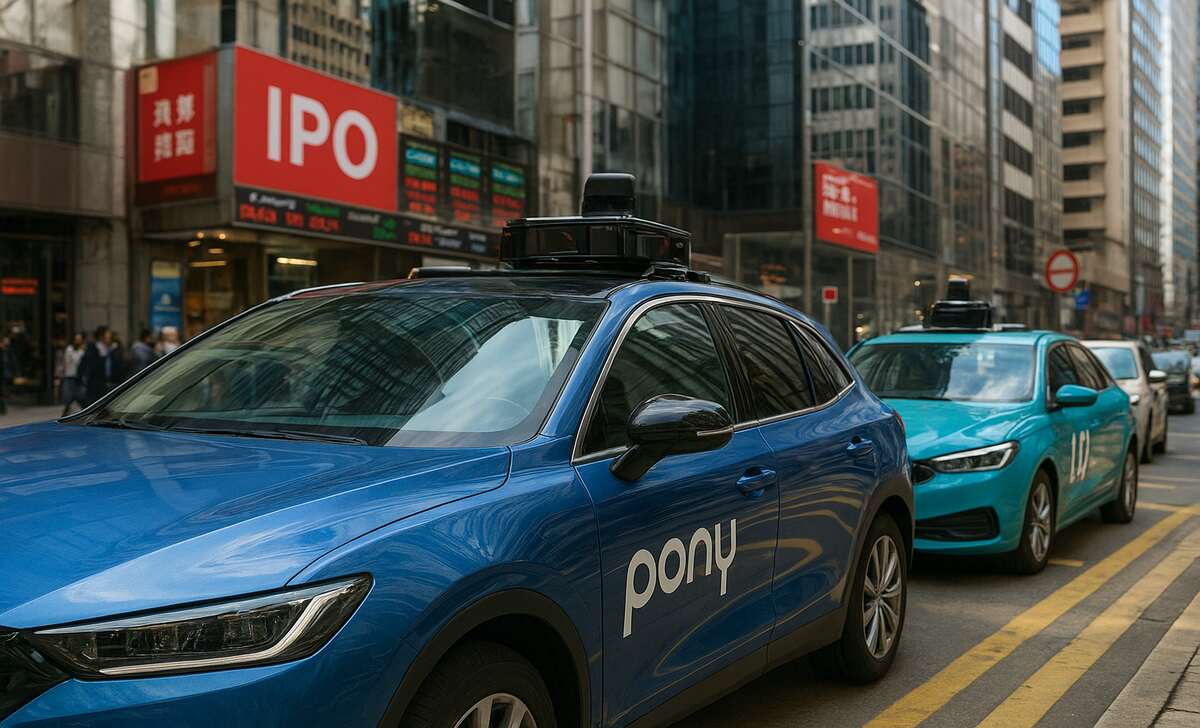 chinese autonomous driving pony ai weride hong kong trading debut