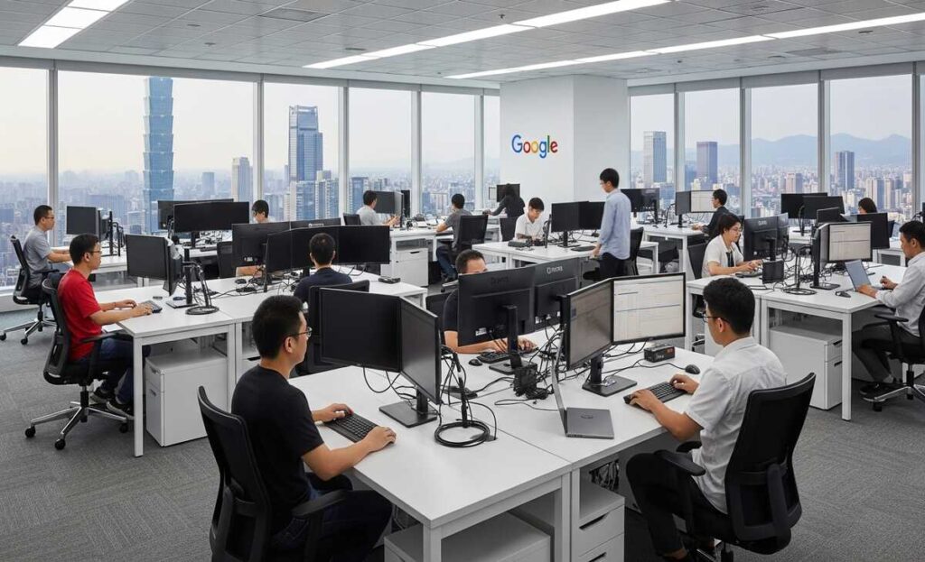 google opens new ai engineering centre taiwan