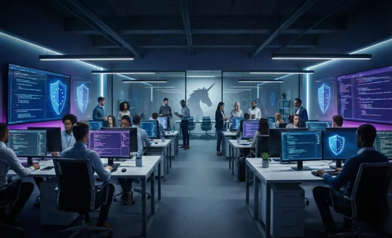 Aikido Security Rockets To Unicorn On $60 Million Bet Aikido Security team in Ghent celebrating $60 million Series B unicorn funding.