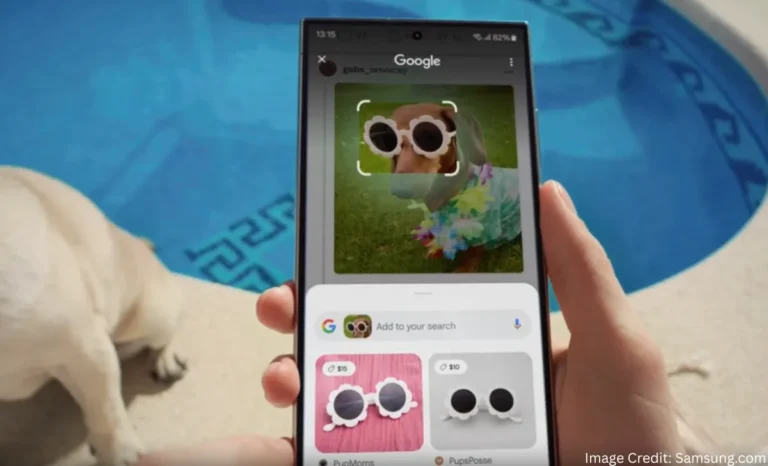 Samsung Galaxy smartphones showing AI features as company targets 800 million Gemini-powered devices in 2026.