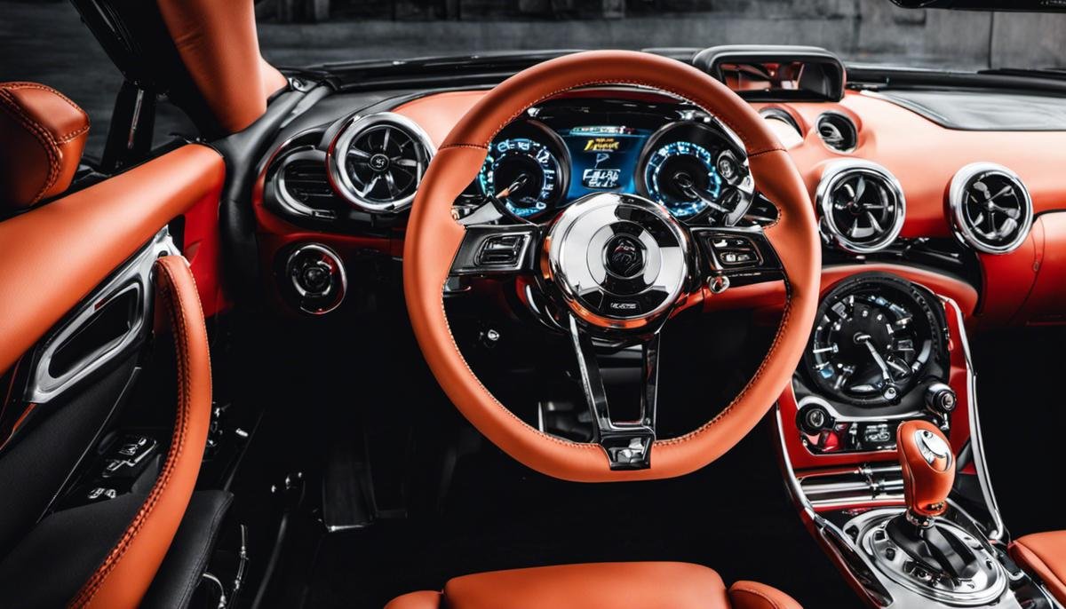 modified steering wheels 02V Modified Steering Wheels - Customized steering wheels designed to enhance driving experience and vehicle control.